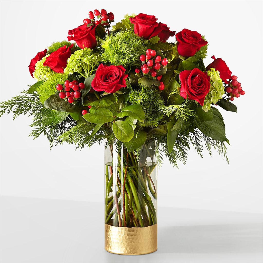Plaid Throw Bouquet – De Voe Floral, Lena IL