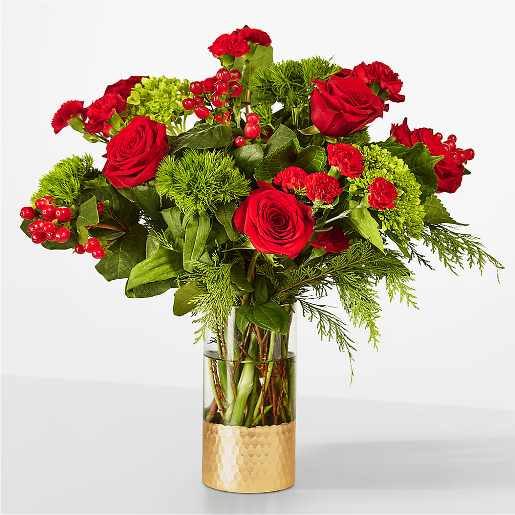 Plaid Throw Bouquet – De Voe Floral, Lena IL