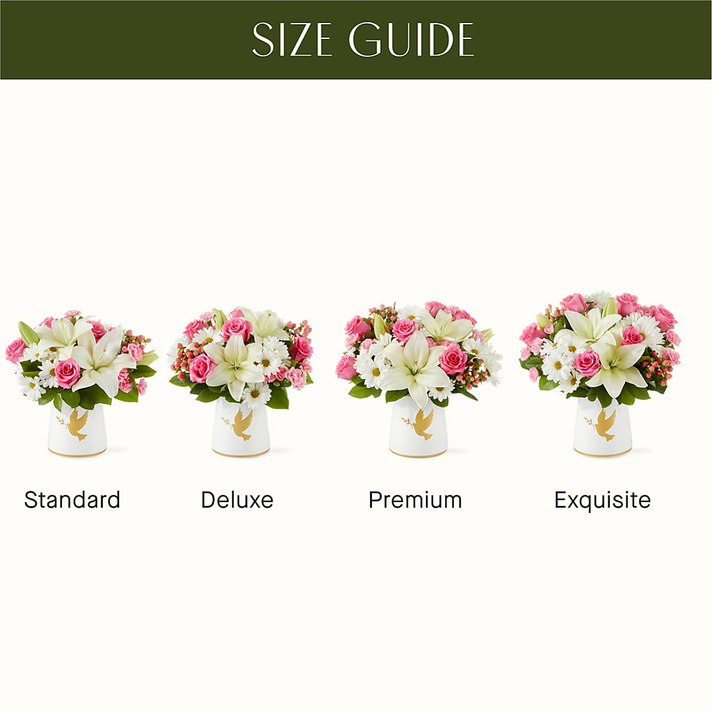 Whispers of Comfort Bouquet – De Voe Floral, Lena IL