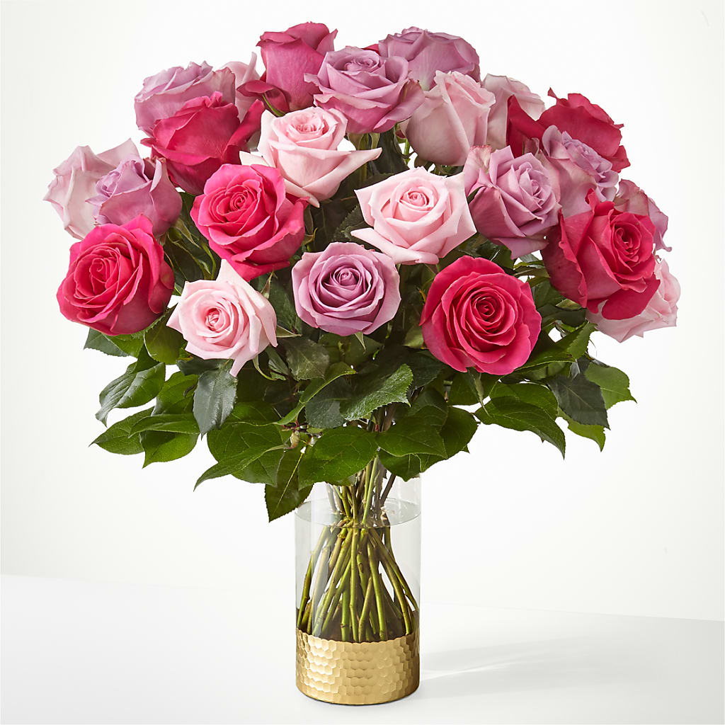 Pure Beauty Mixed Roses – De Voe Floral, Lena IL