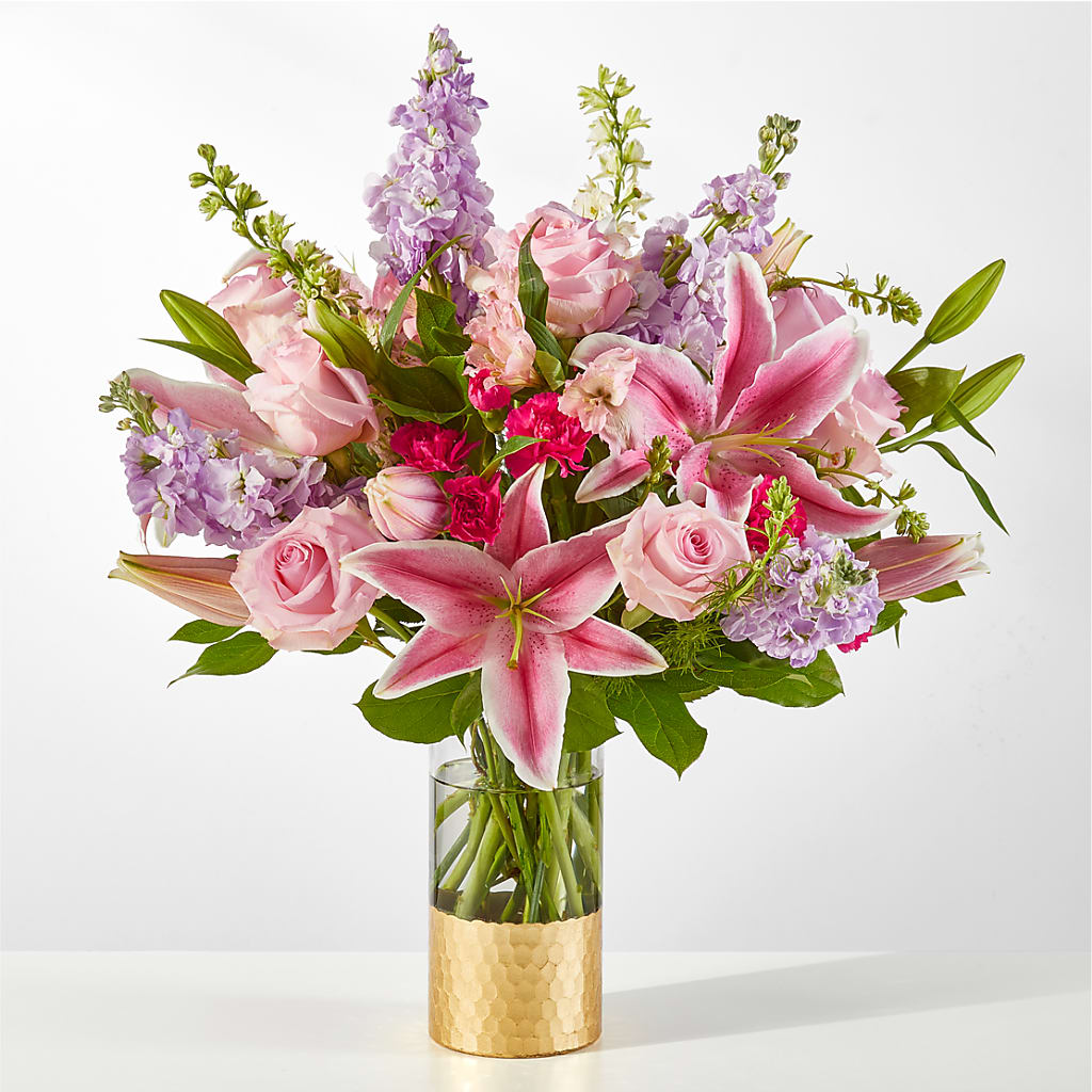 Mauvelous Bouquet – De Voe Floral, Lena IL