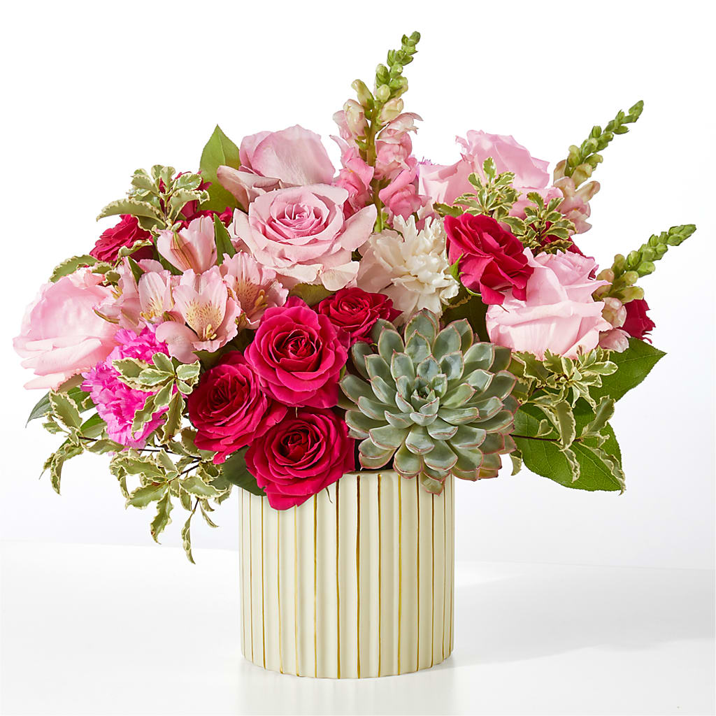 Magenta Musings Bouquet – De Voe Floral, Lena IL