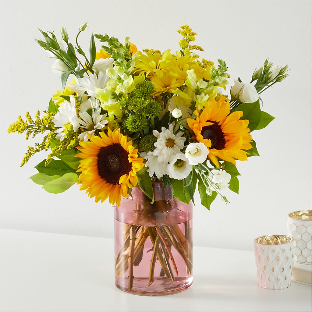 Hello Sunshine Bouquet – De Voe Floral, Lena IL