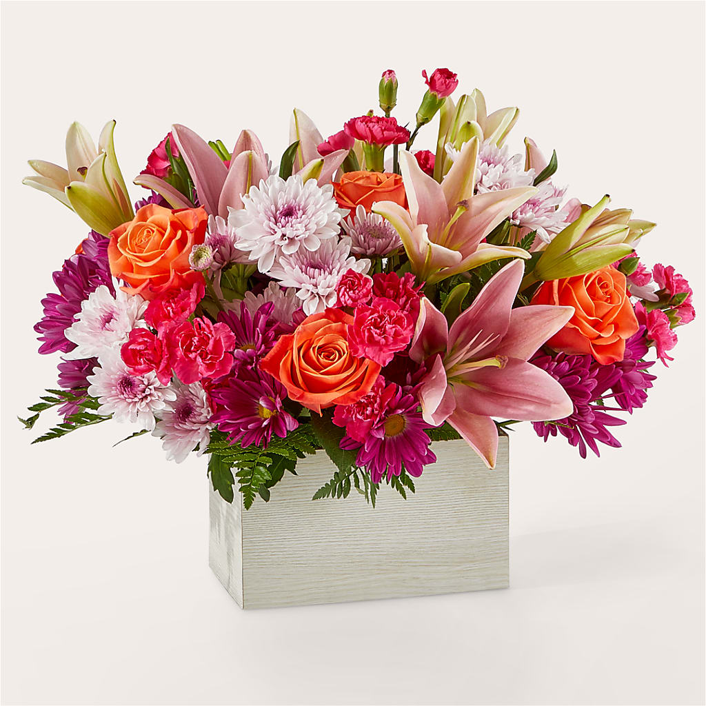 Light of My Life Box Bouquet – De Voe Floral, Lena IL