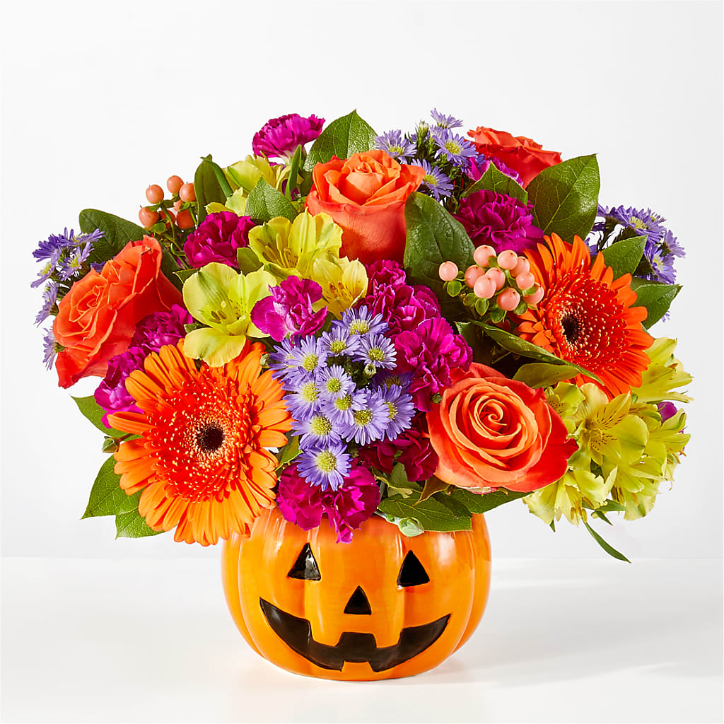 Tricks & Treats Pumpkin – De Voe Floral, Lena IL