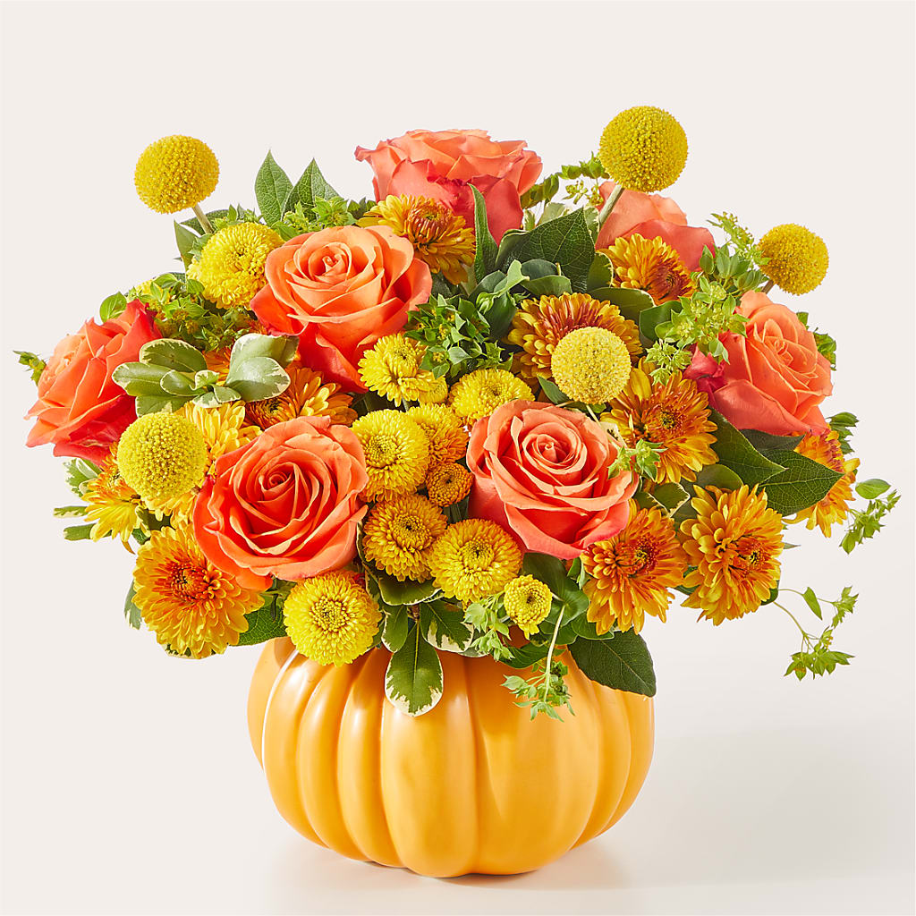 Gourdgeous Pumpkin – De Voe Floral, Lena IL