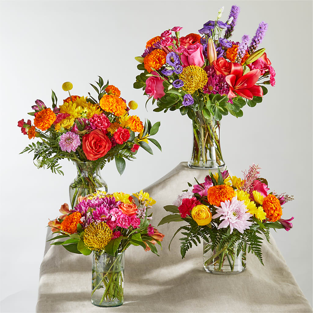 Feast of Color – A Florist Original – De Voe Floral, Lena IL