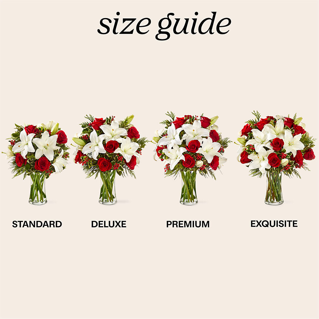 Sparkling Snowflakes Bouquet – De Voe Floral, Lena IL