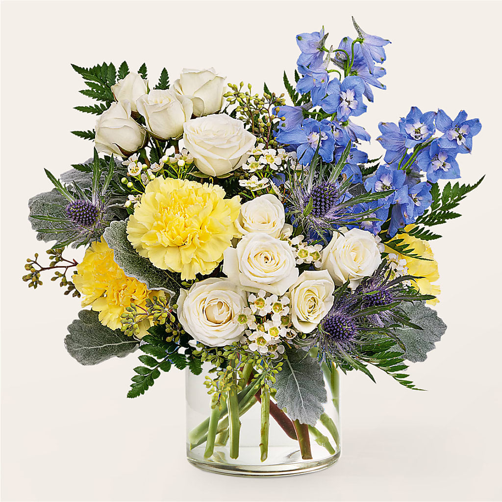 Lemon Sorbet Bouquet – De Voe Floral, Lena IL