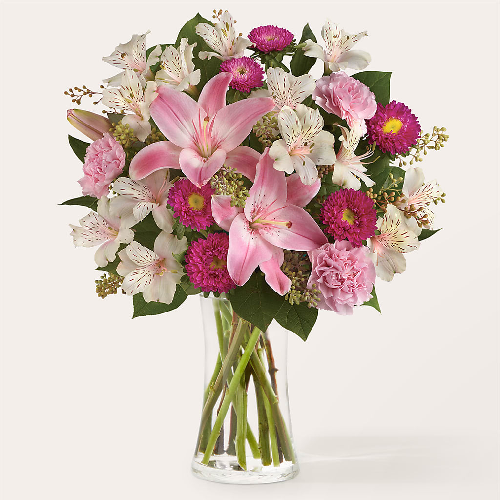 Feeling Fuchsia Bouquet – De Voe Floral, Lena IL