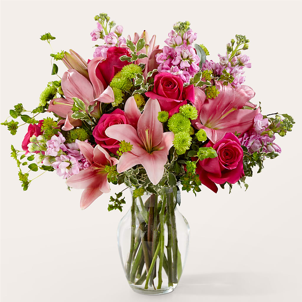 Cross My Heart Bouquet – De Voe Floral, Lena IL
