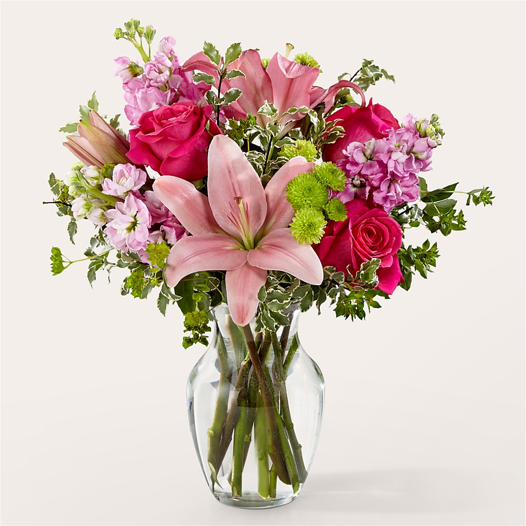Cross My Heart Bouquet – De Voe Floral, Lena IL