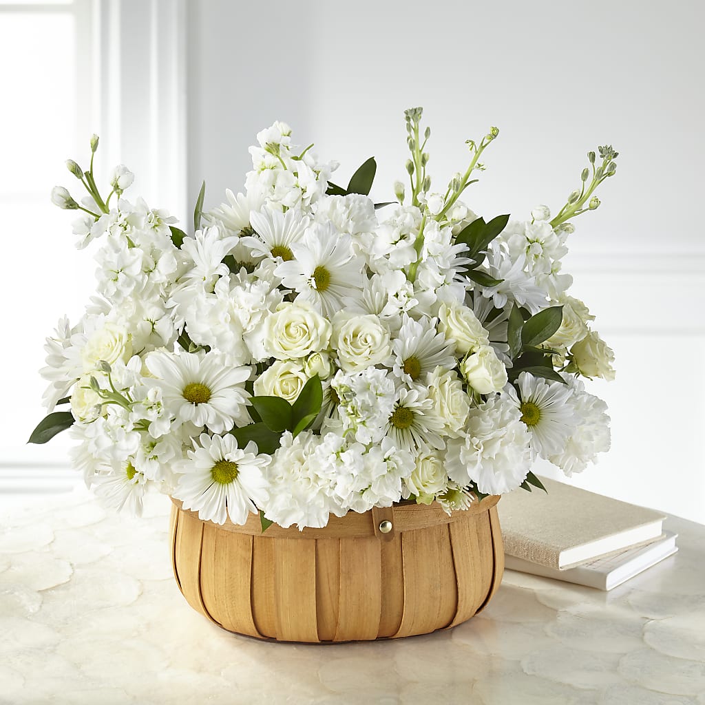 Graceful Garden Basket – De Voe Floral, Lena IL