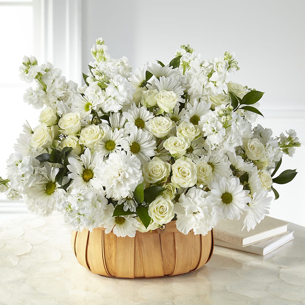 Graceful Garden Basket – De Voe Floral, Lena IL