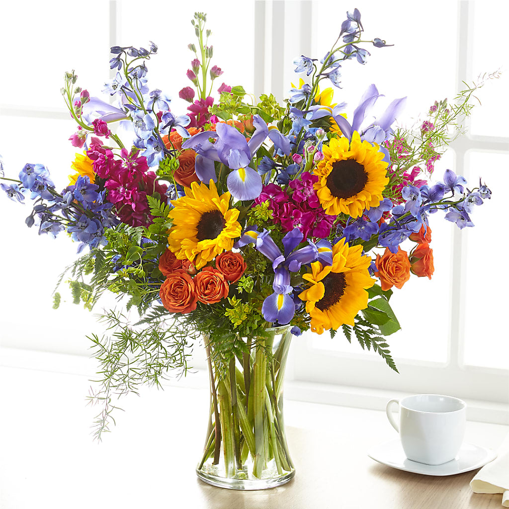 Rays of Life Bouquet – De Voe Floral, Lena IL