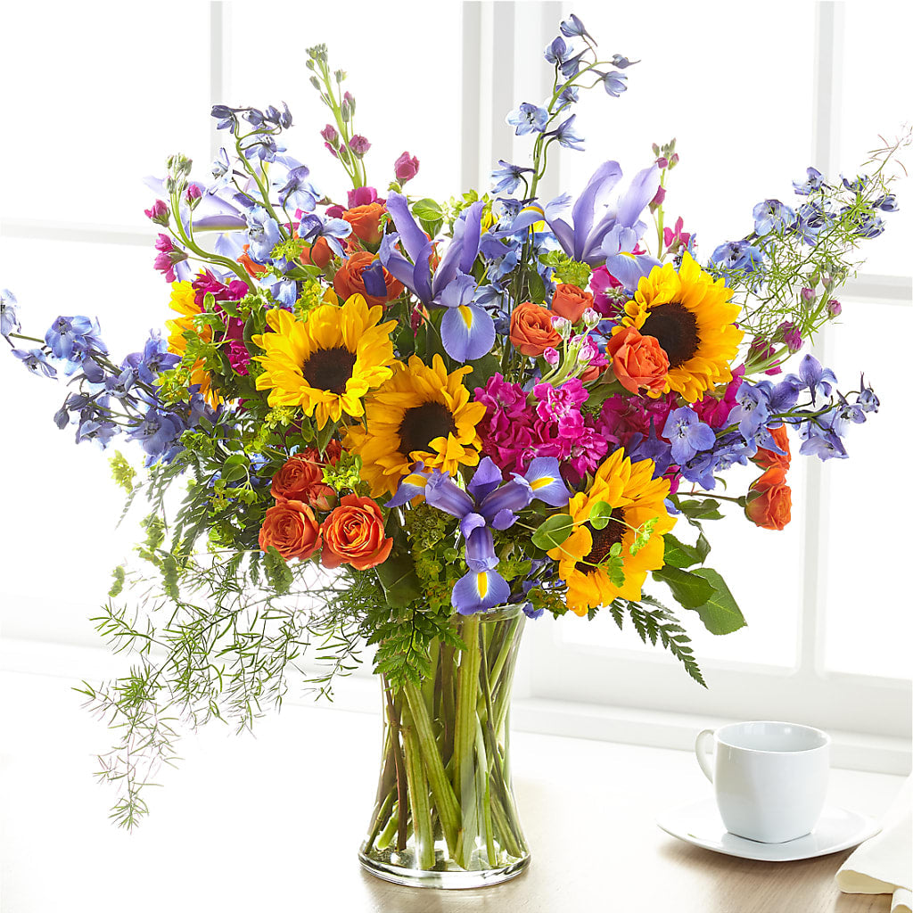 Rays of Life Bouquet – De Voe Floral, Lena IL