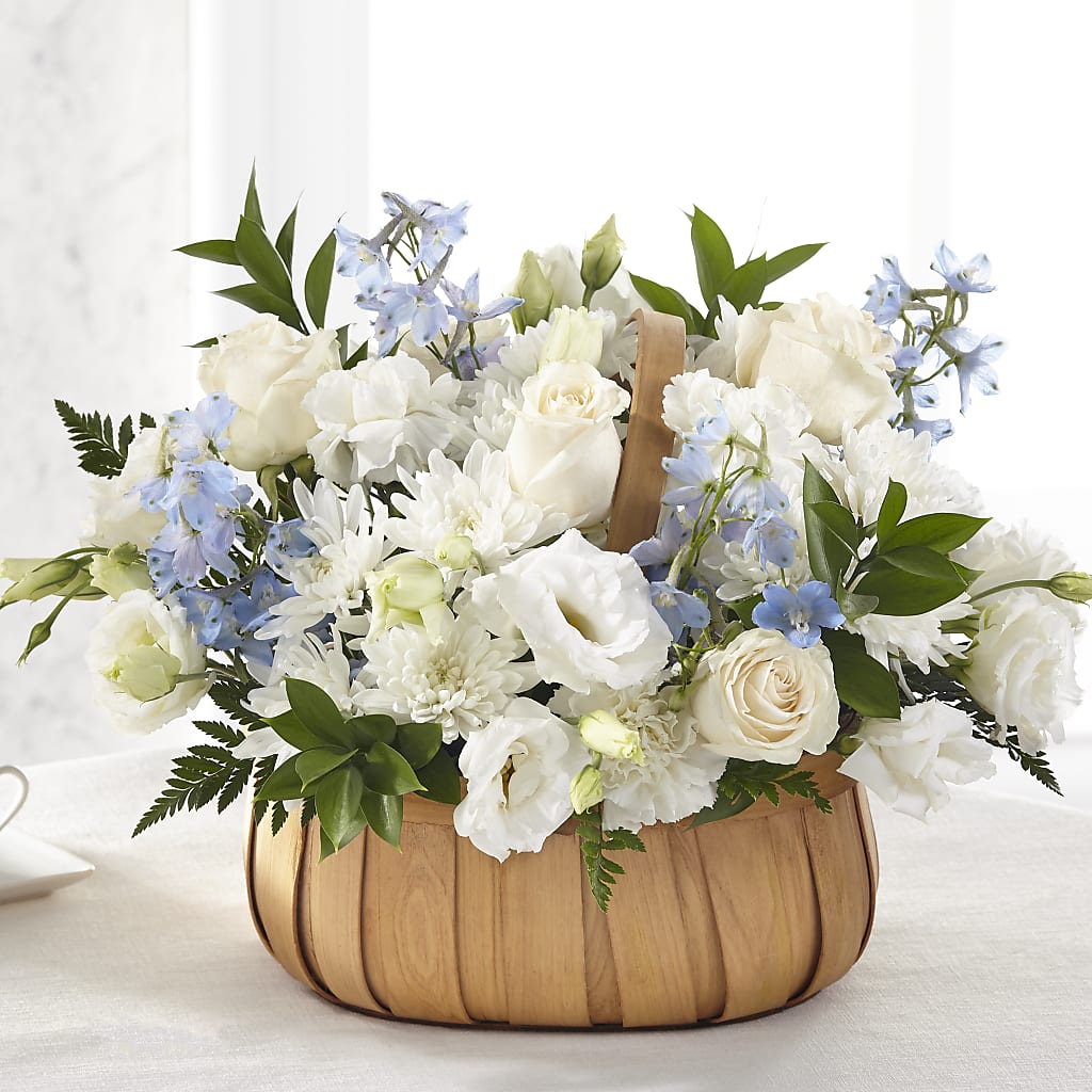 Sincerely Heartfelt Basket – De Voe Floral, Lena IL