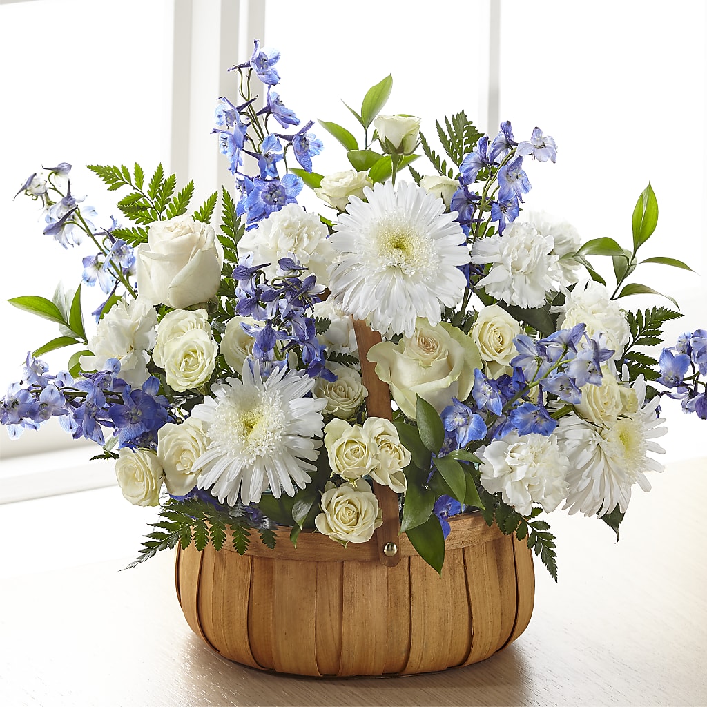 Harmony & Grace Basket – De Voe Floral, Lena IL