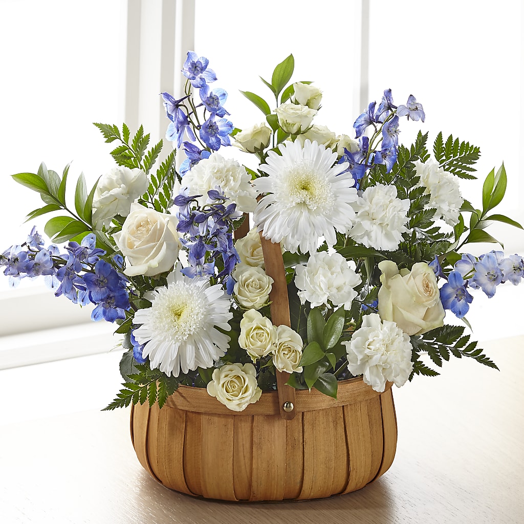 Harmony & Grace Basket – De Voe Floral, Lena IL