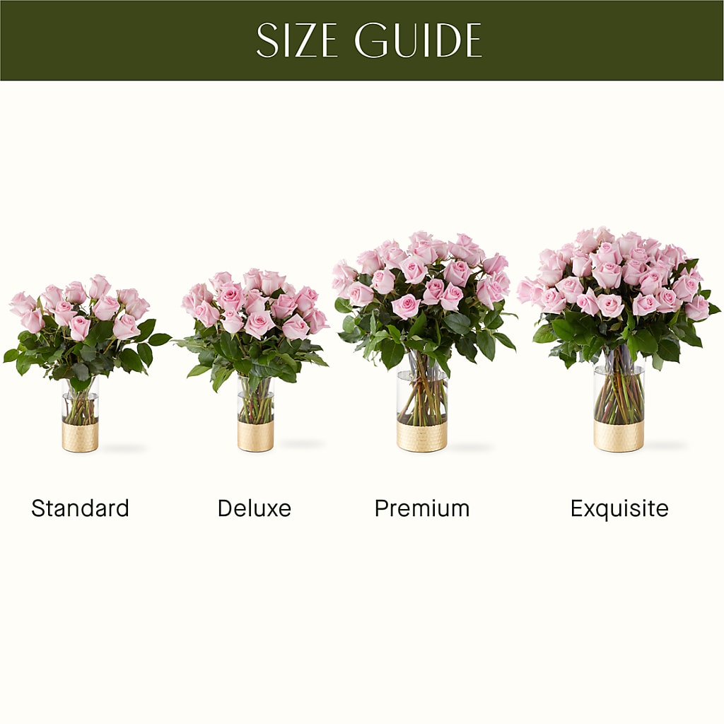 Picture Perfect Pink Rose Bouquet – De Voe Floral, Lena IL