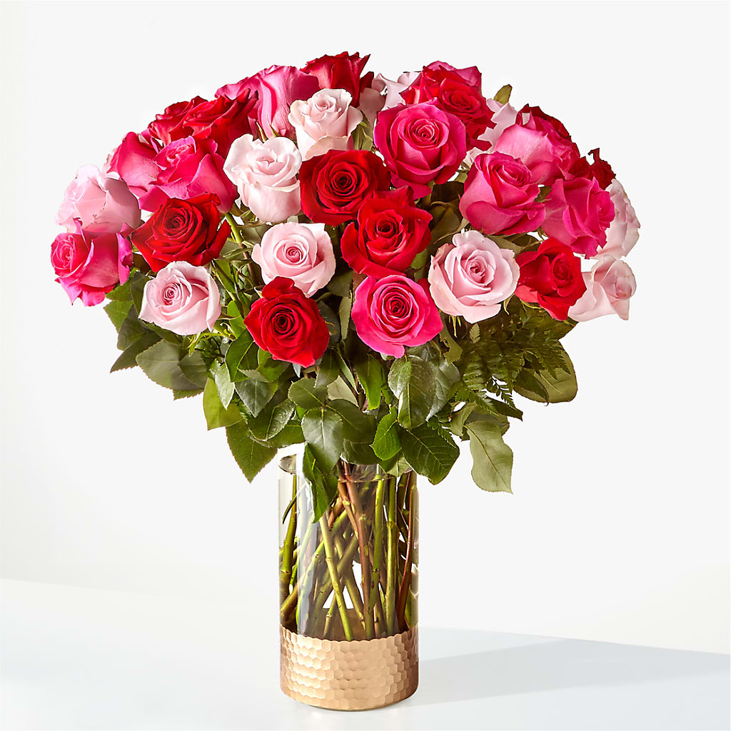 Love Notes Rose Bouquet – De Voe Floral, Lena IL