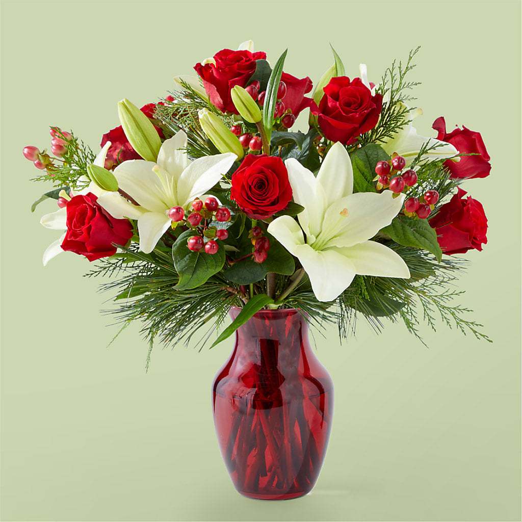 Evergreen Delight Bouquet – De Voe Floral, Lena IL
