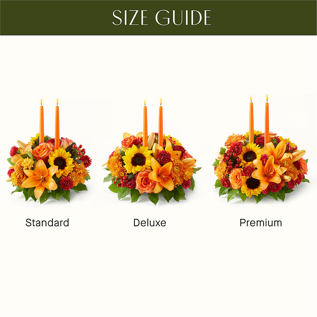Grateful Centerpiece – De Voe Floral, Lena IL