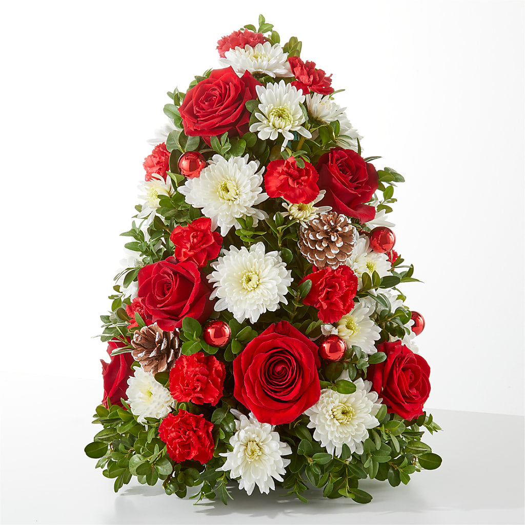 Let It Snow Tree – De Voe Floral, Lena IL