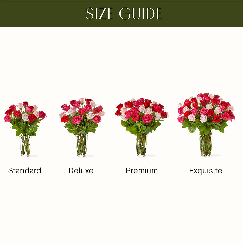 Charming Rose Bouquet – De Voe Floral, Lena IL