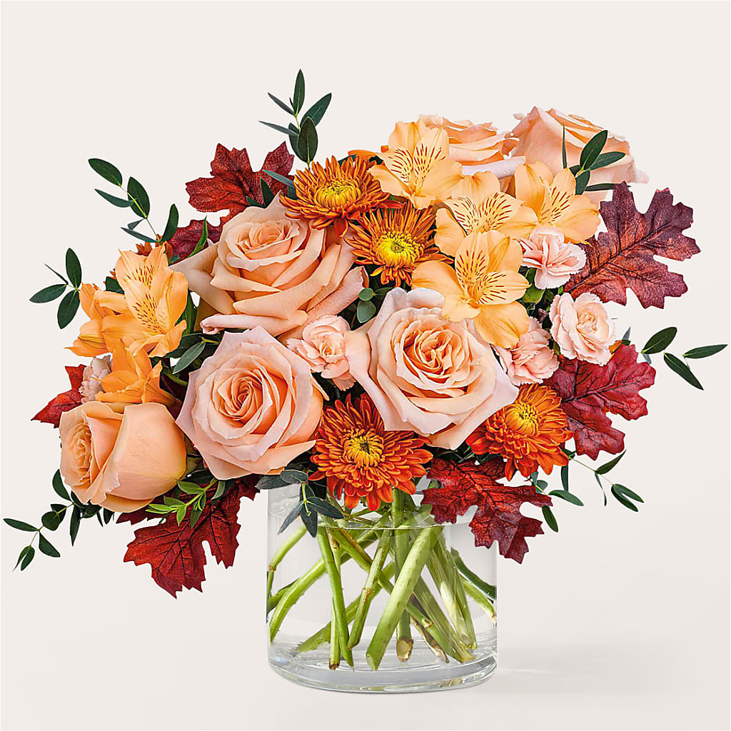 Spiced Latte Bouquet – De Voe Floral, Lena IL