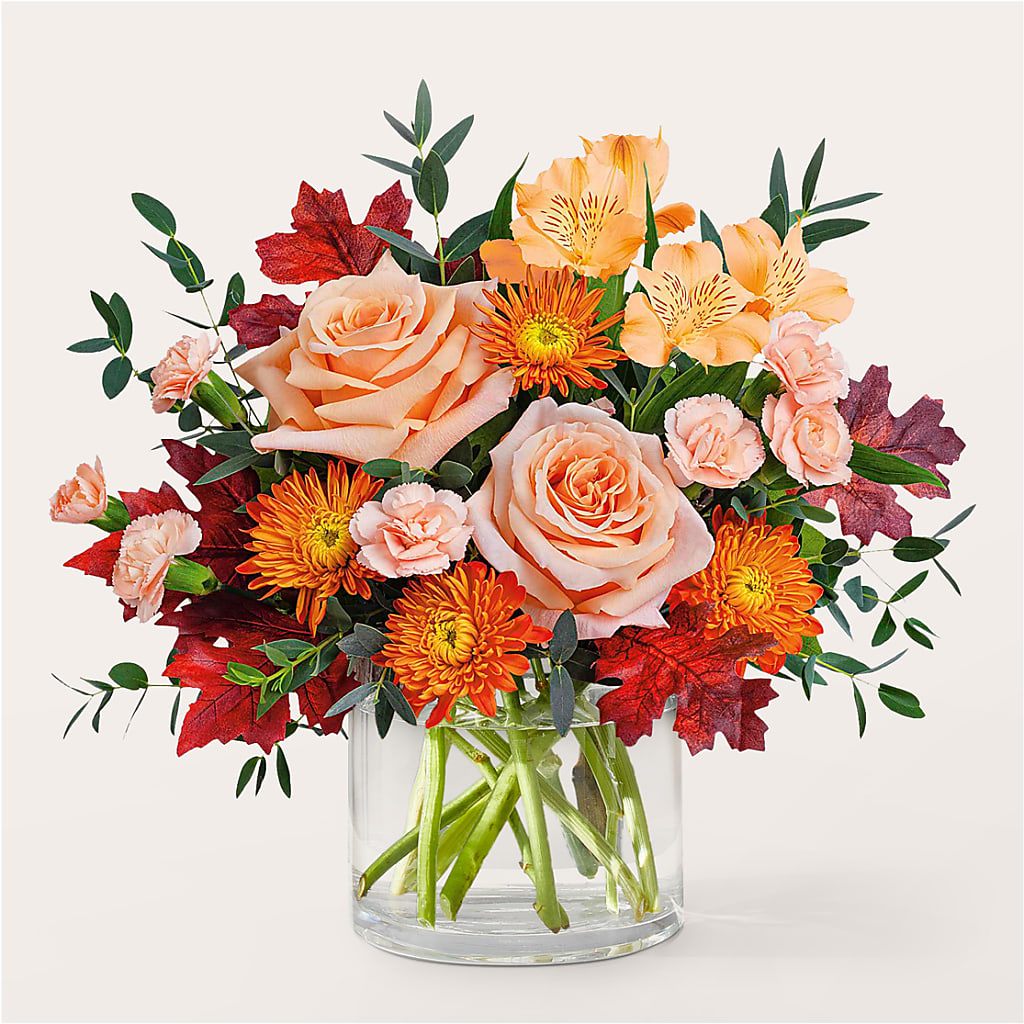 Spiced Latte Bouquet – De Voe Floral, Lena IL