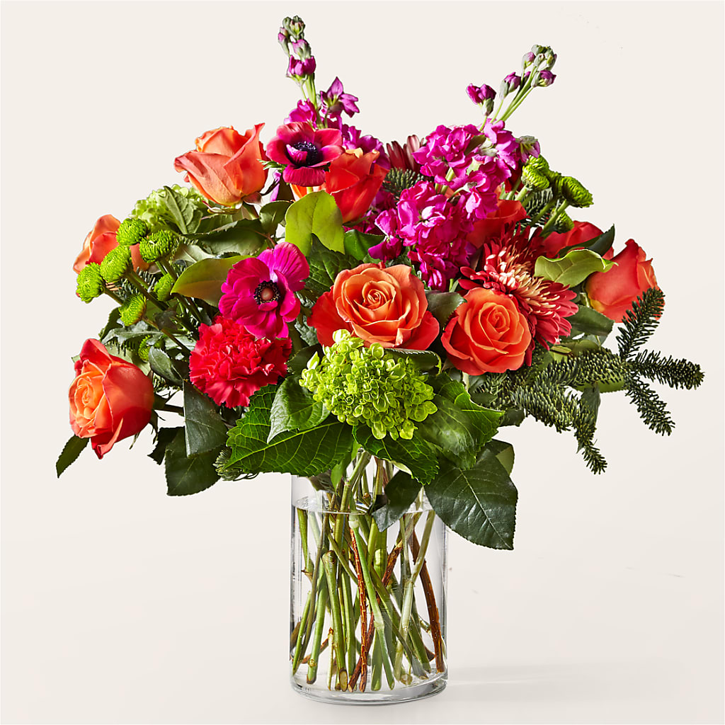 All the Tinsel Bouquet – De Voe Floral, Lena IL
