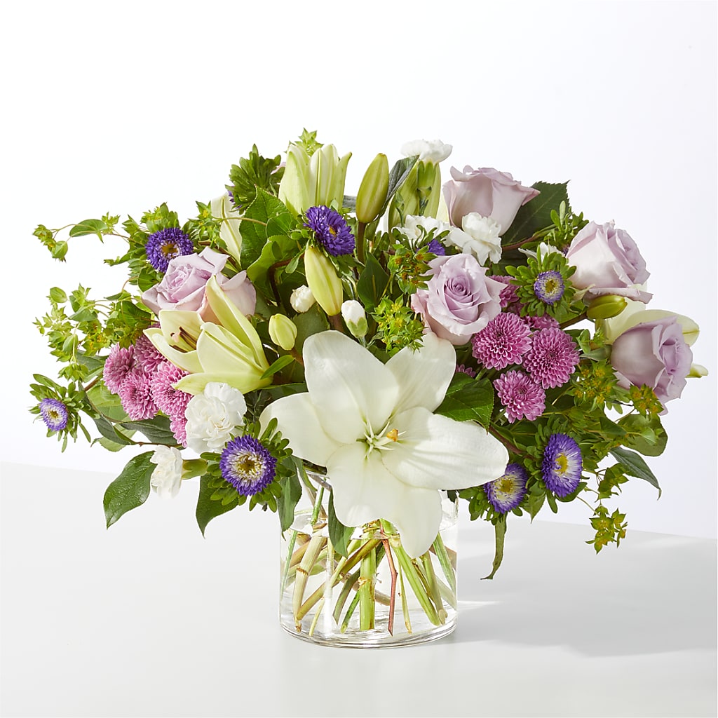 April Showers Bouquet – De Voe Floral, Lena IL