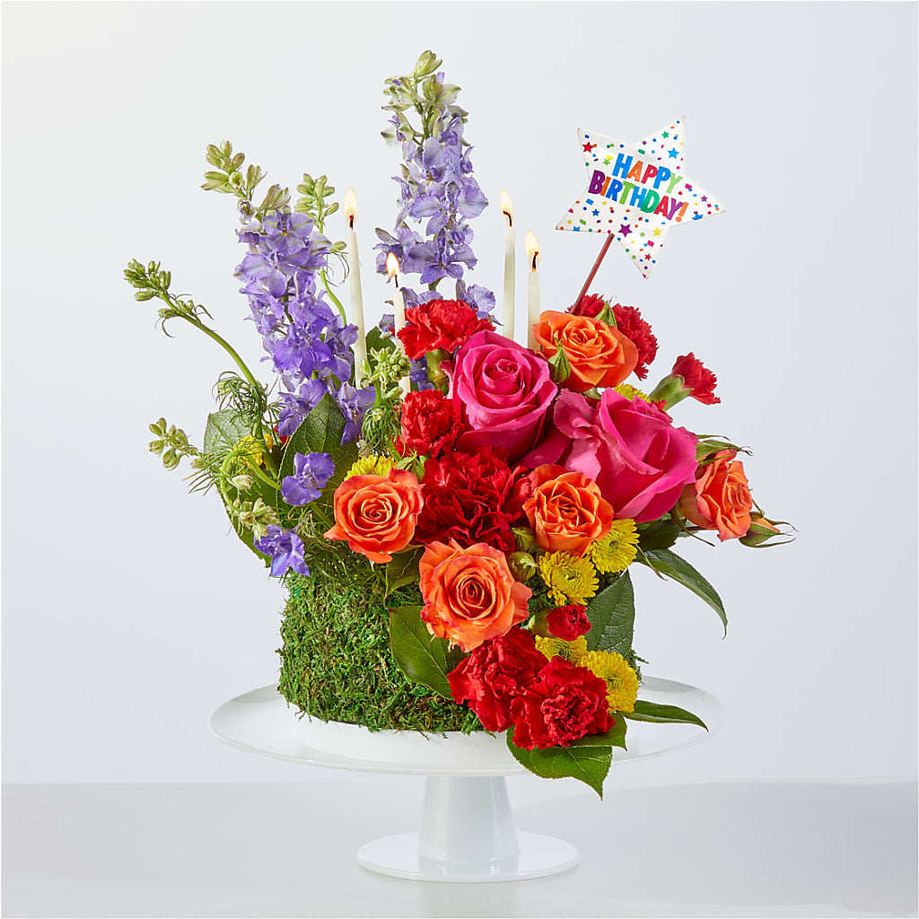 Best Year Yet Floral Cake – De Voe Floral, Lena IL