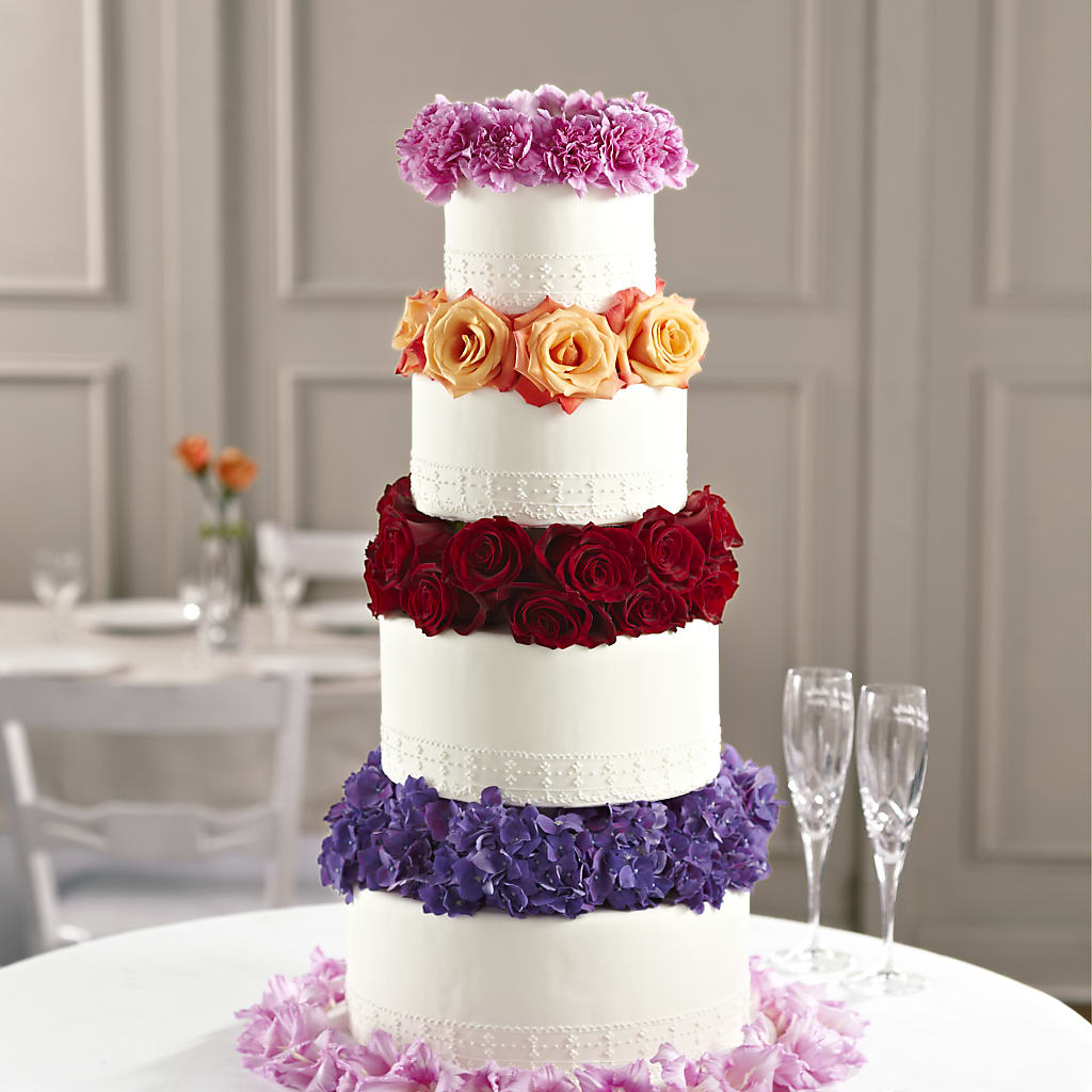 Infinite Love Cake Décor – De Voe Floral, Lena IL