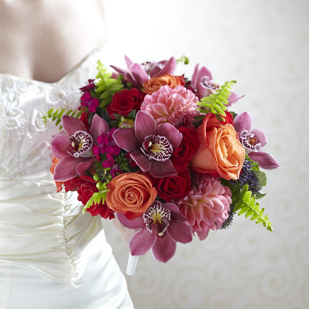 Brilliant Blossoms Bouquet – De Voe Floral, Lena IL