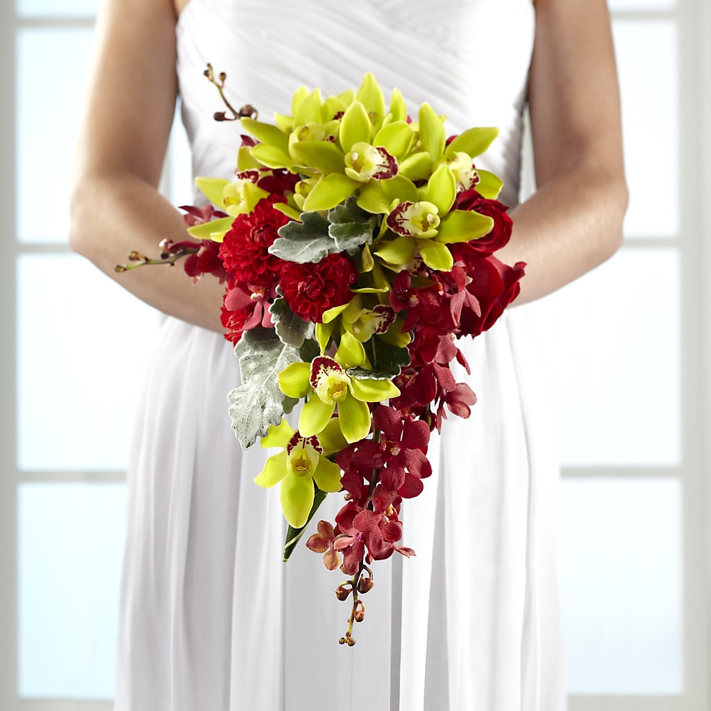 Elegant Orchid Bouquet – De Voe Floral, Lena IL