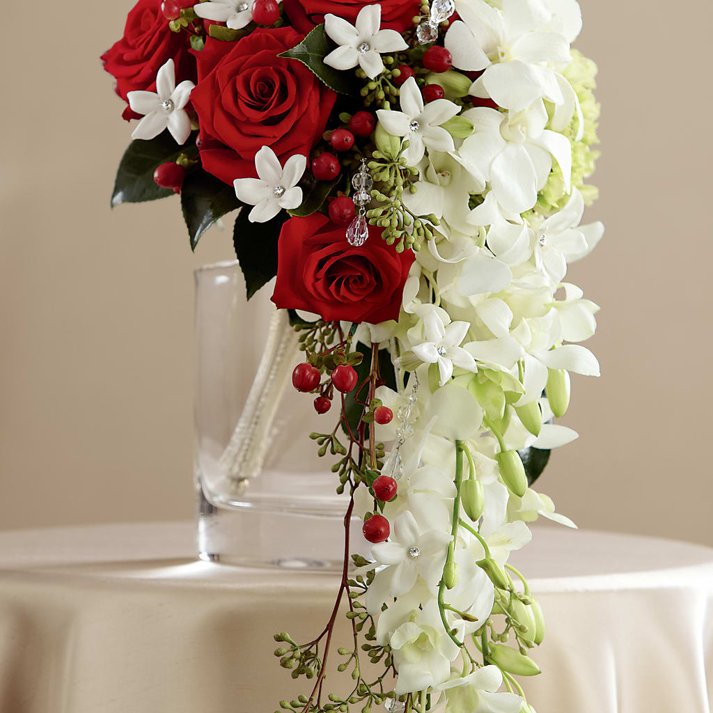 Here Comes the Bride Bouquet – De Voe Floral, Lena IL