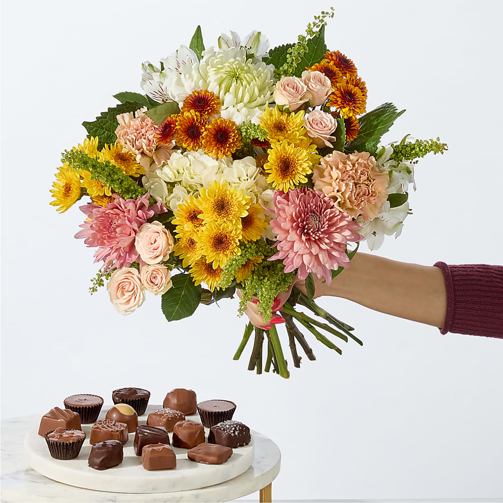 Fall Celebration Bouquet –  De Voe Floral, Lena IL