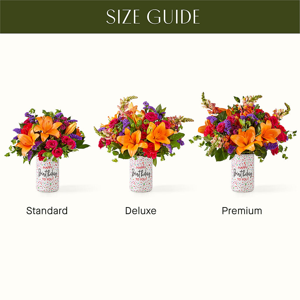 Birthday Palooza Bouquet –  De Voe Floral, Lena IL