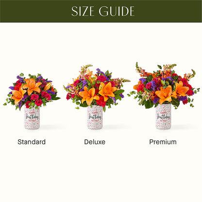 Birthday Palooza Bouquet –  De Voe Floral, Lena IL