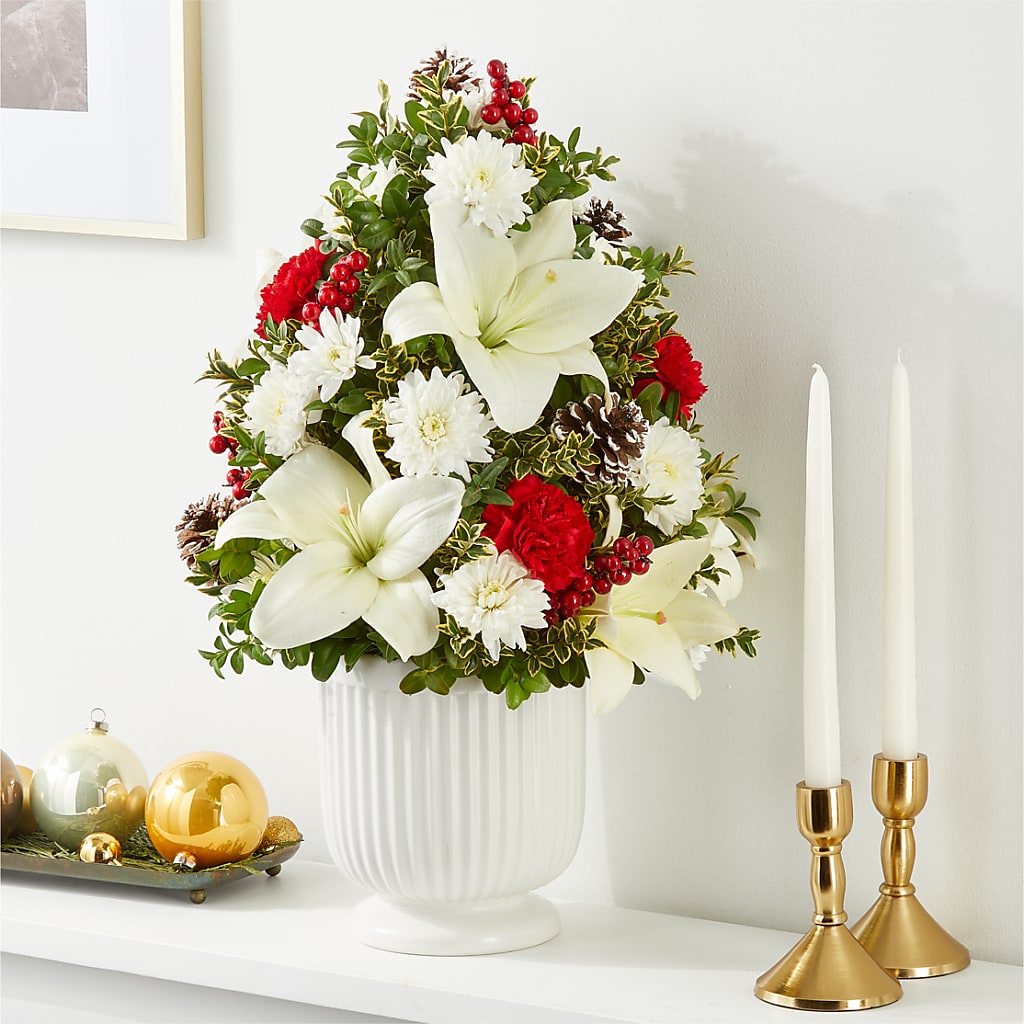 Festive Moments Tree –  De Voe Floral, Lena IL