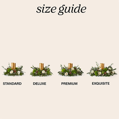 Chestnuts Roasting Centerpiece –  De Voe Floral, Lena IL