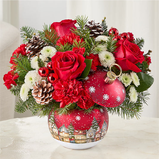 Christmas Carols Ornament –  De Voe Floral, Lena IL