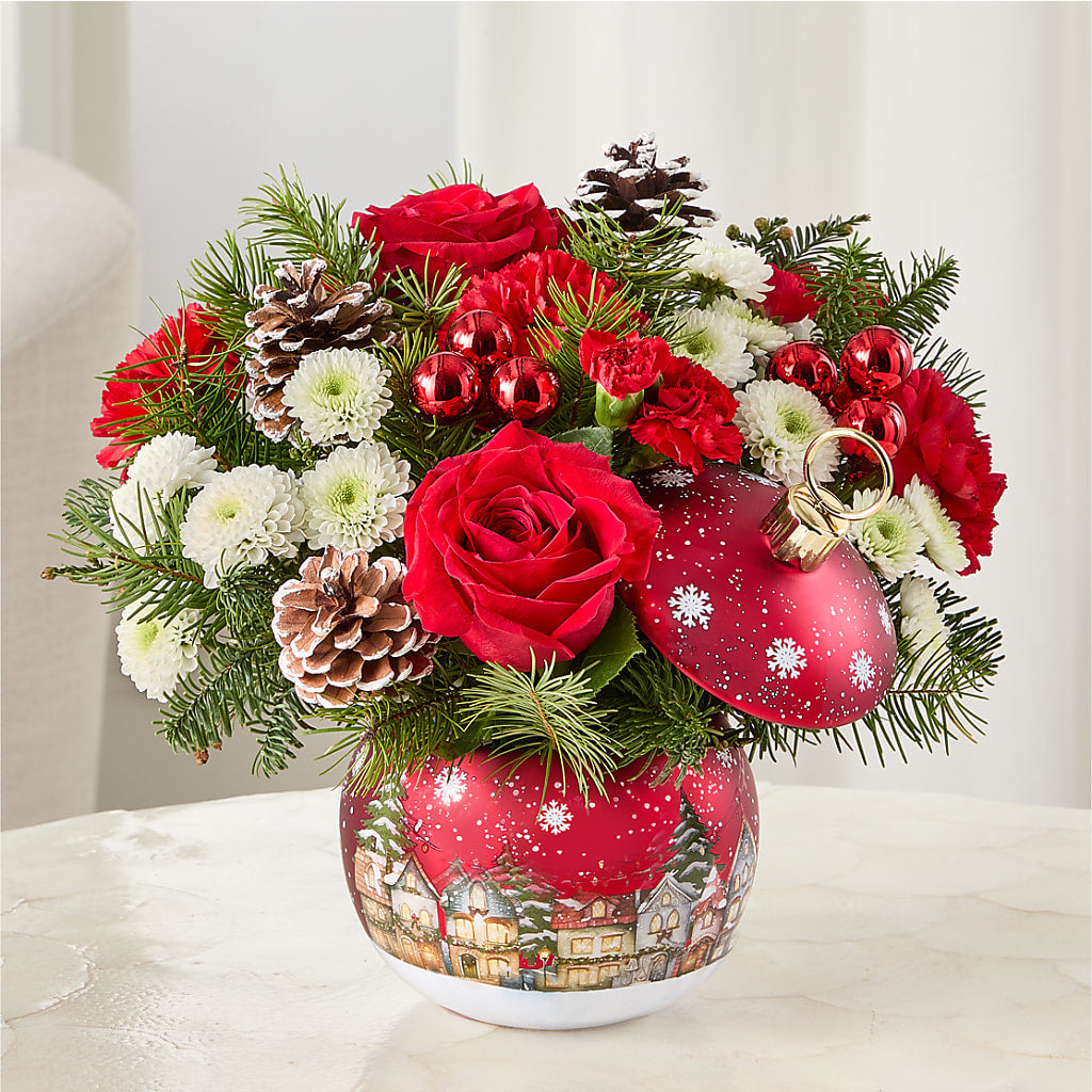 Christmas Carols Ornament –  De Voe Floral, Lena IL