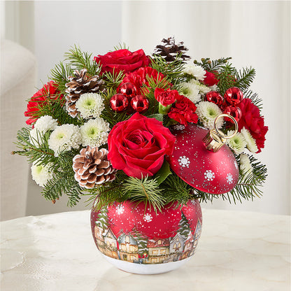 Christmas Carols Ornament –  De Voe Floral, Lena IL