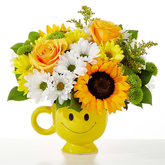 Be Happy Bouquet –  De Voe Floral, Lena IL
