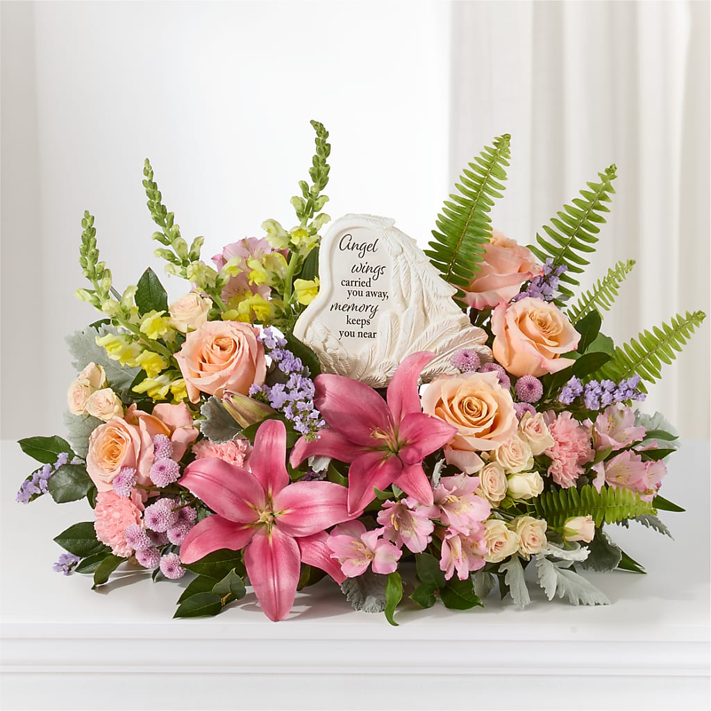 Gentle Light Arrangement –  De Voe Floral, Lena IL