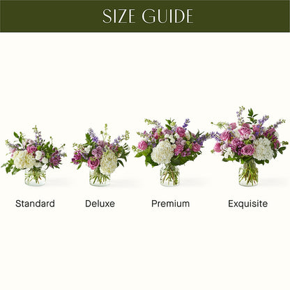 Violet Caress Bouquet –  De Voe Floral, Lena IL