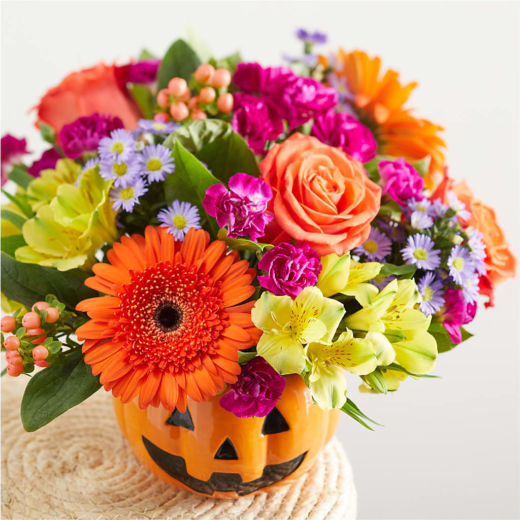 Tricks & Treats Pumpkin –  De Voe Floral, Lena IL